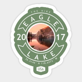 Eagle Lake Hike Sticker